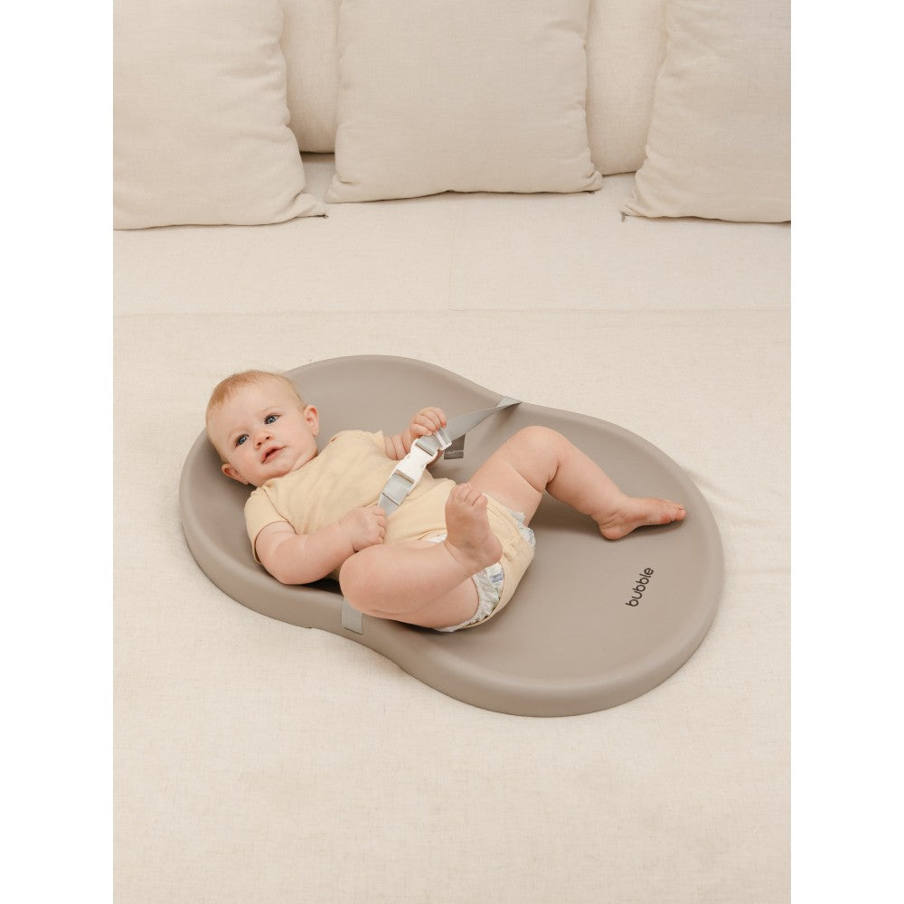 Bubble Cuddle Changing Mat - Taupe *New Version*