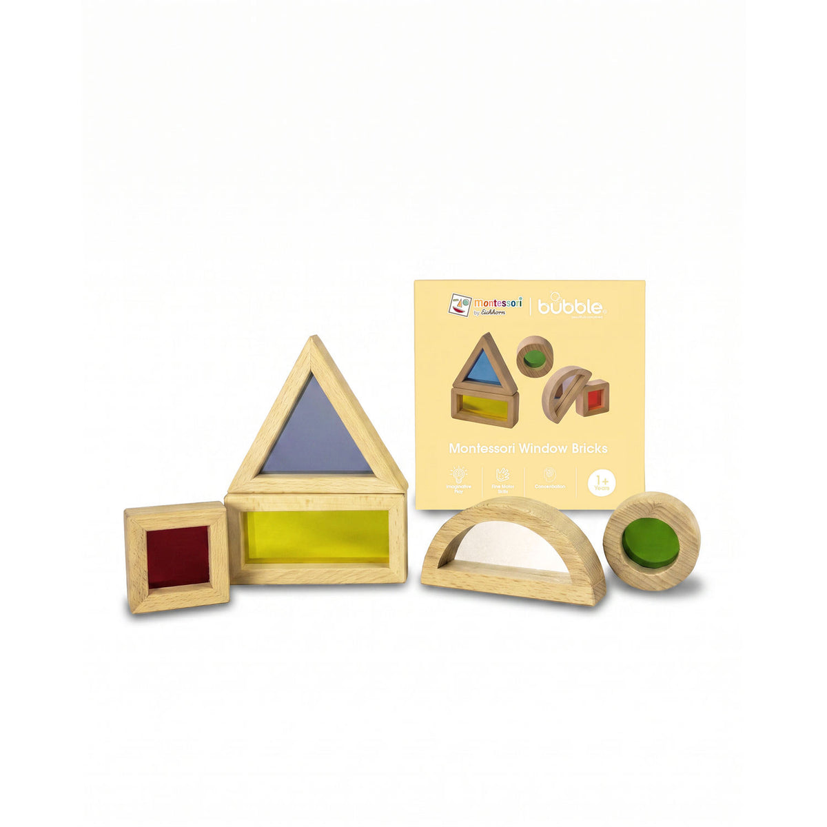 Bubble Montessori by Eichhorn Window Bricks
