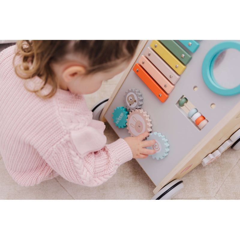 Bubble Wooden Activity Play Walker