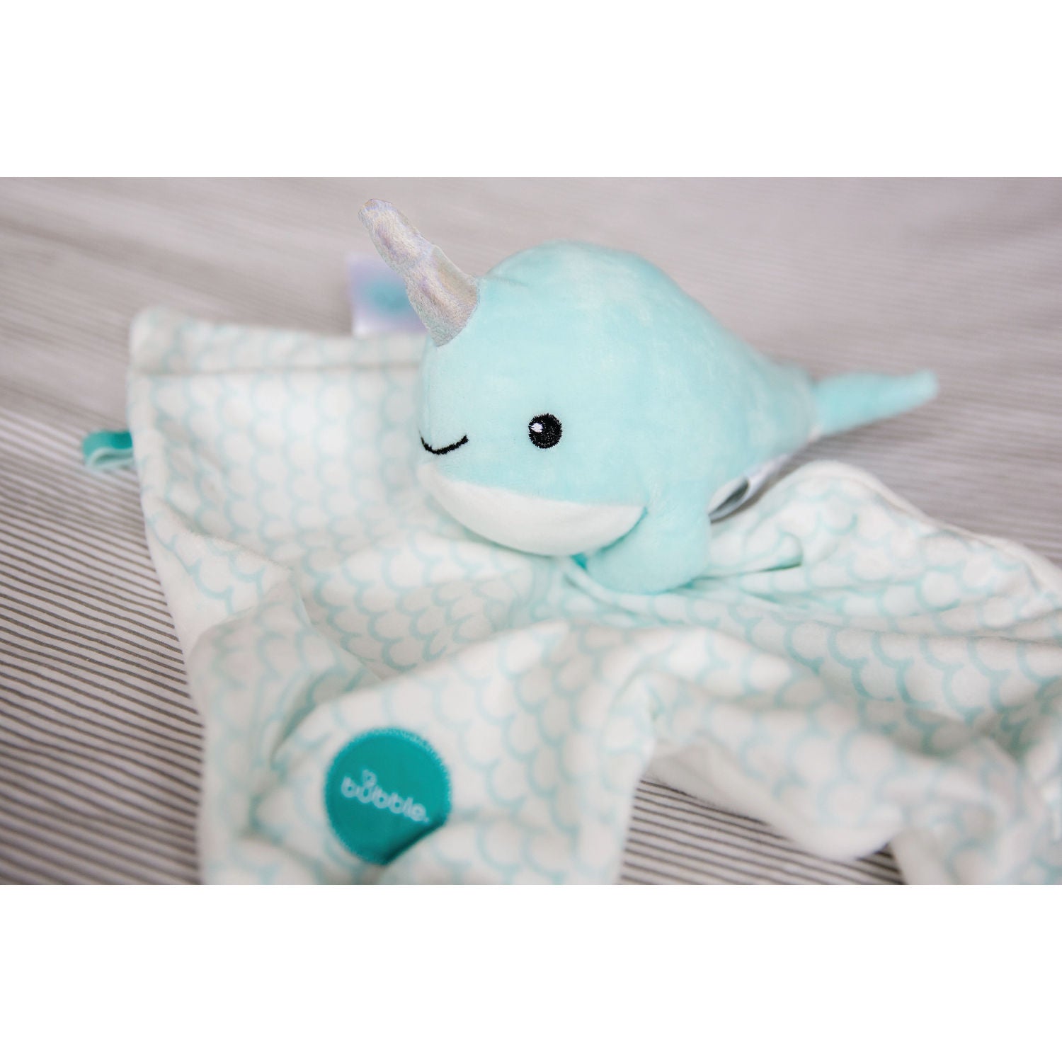 Bubble Comforter - Tusky the Narwhal