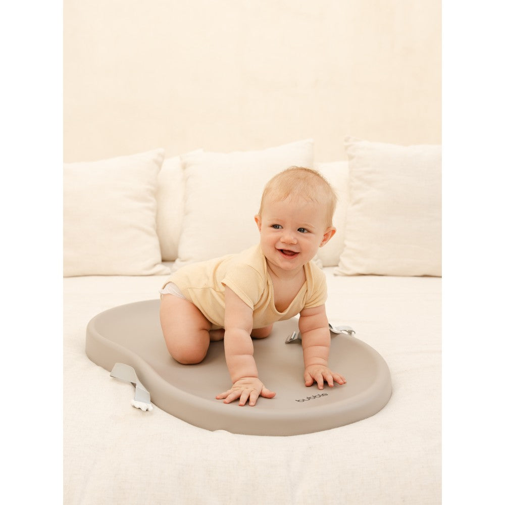 Bubble Cuddle Changing Mat - Taupe *New Version*