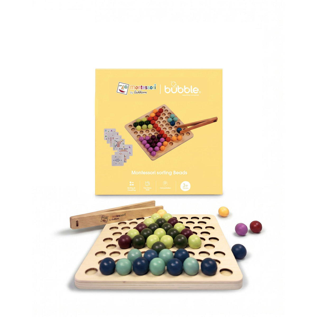 Bubble Montessori by Eichhorn Sorting Beads