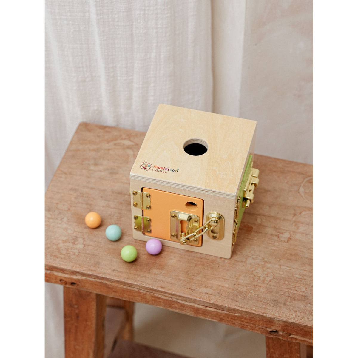 Bubble Montessori by Eichhorn Lock Cube