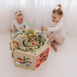 Bubble 7 in 1 Large Wooden Activity Centre