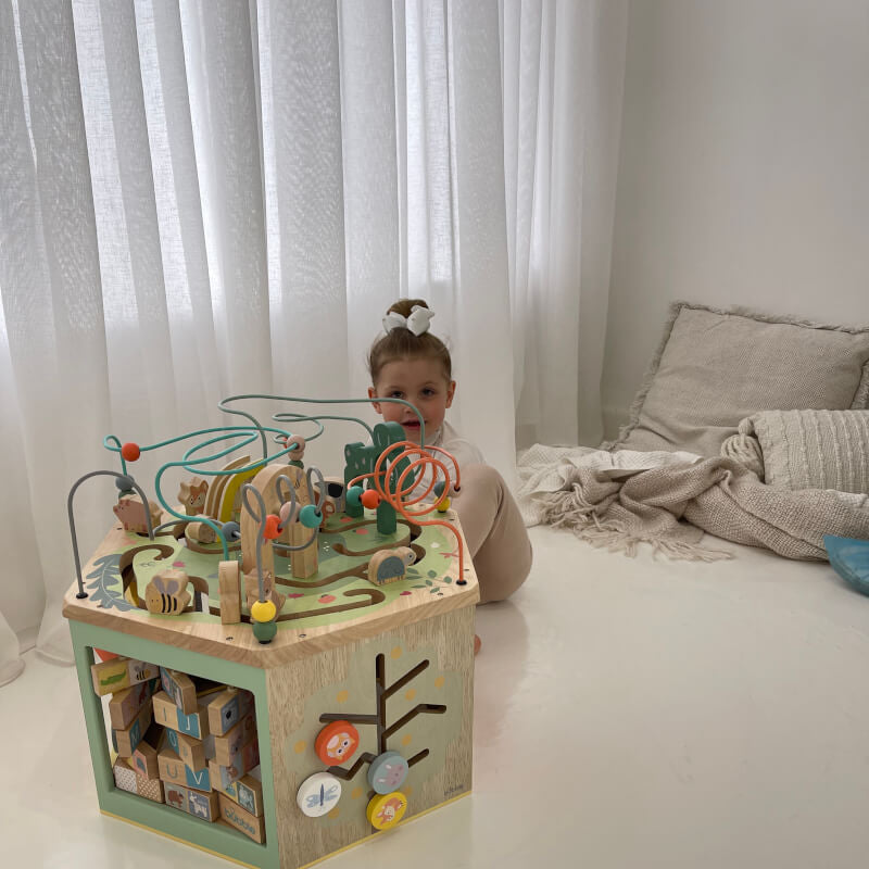 Bubble 7 in 1 Large Wooden Activity Centre