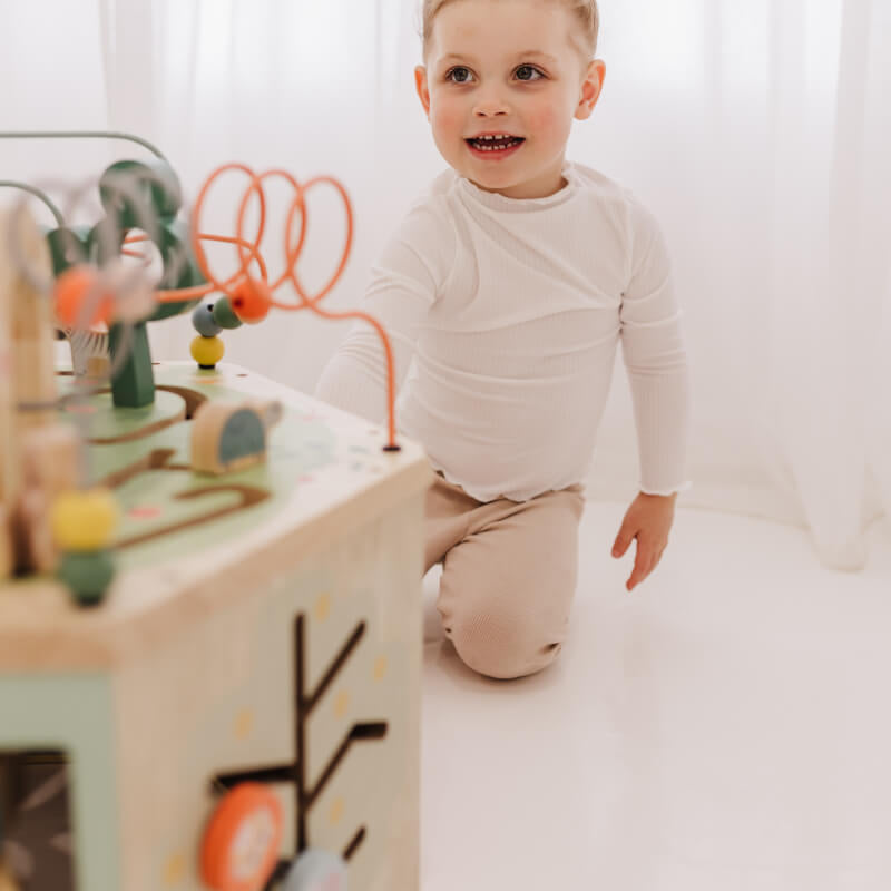 Bubble 7 in 1 Large Wooden Activity Centre