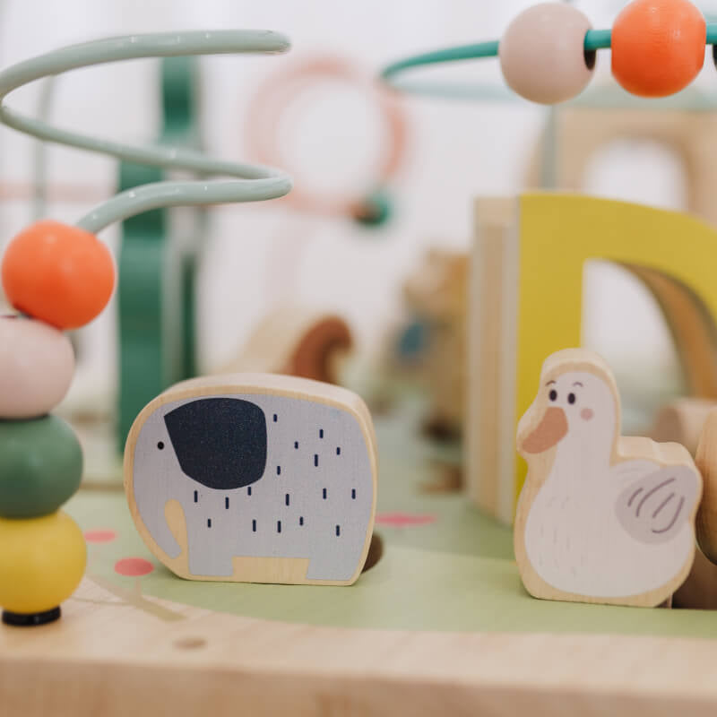 Bubble 7 in 1 Large Wooden Activity Centre