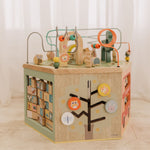 Bubble 7 in 1 Large Wooden Activity Centre