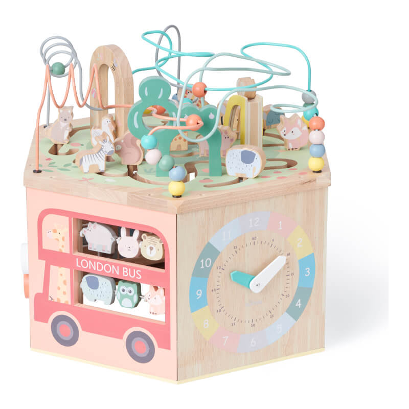Bubble 7 in 1 Large Wooden Activity Centre