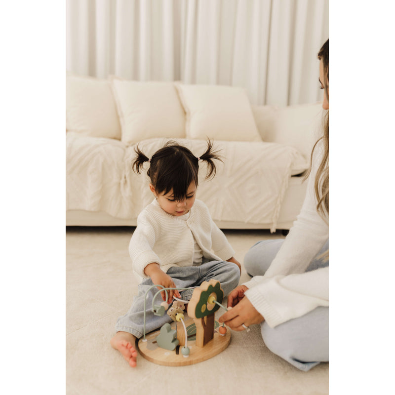 Bubble  Wooden Bead Maze