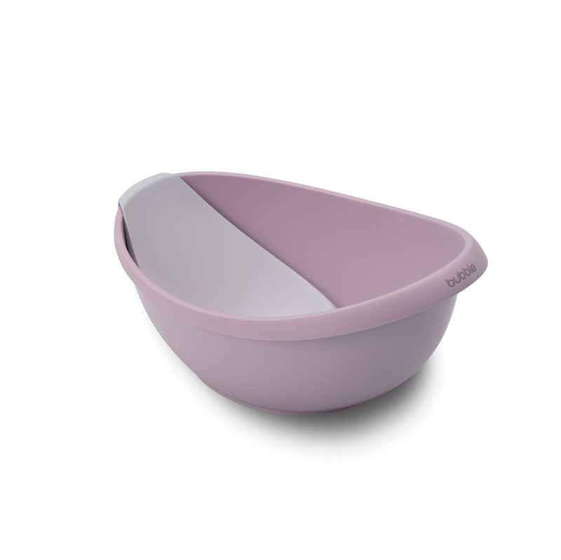 Bubble Cuddle Bath with Newborn Support Insert - Lilac