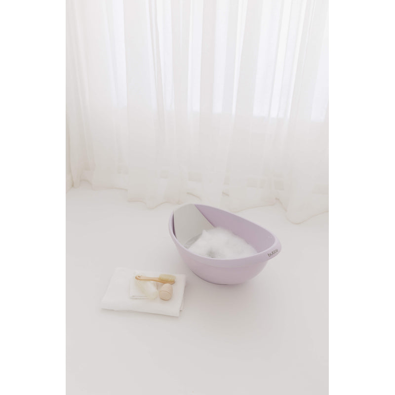 Bubble Cuddle Bath with Newborn Support Insert - Lilac