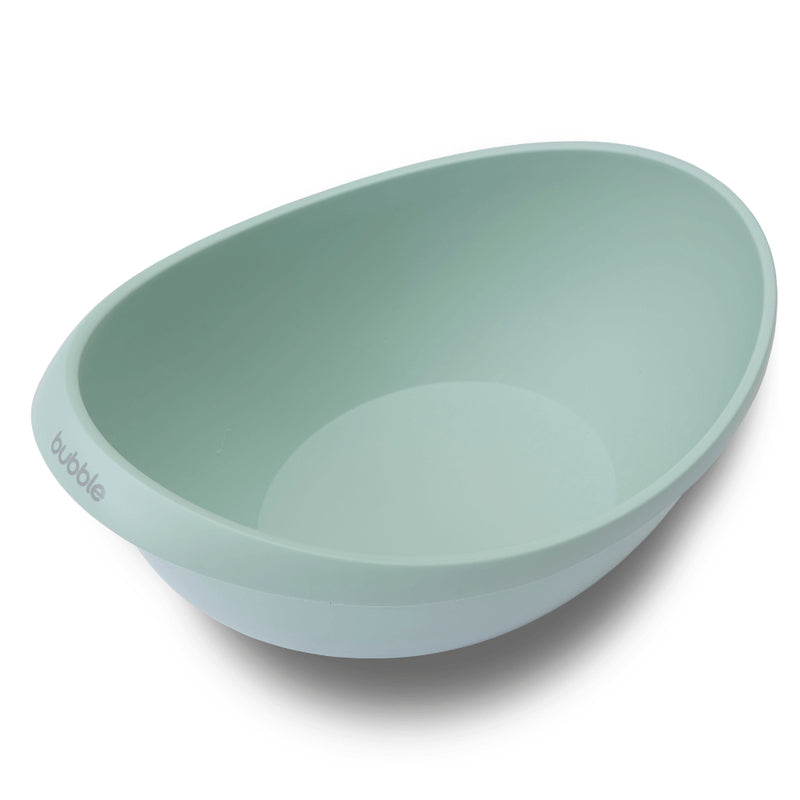 Bubble Cuddle Bath with Newborn Support Insert - Sage