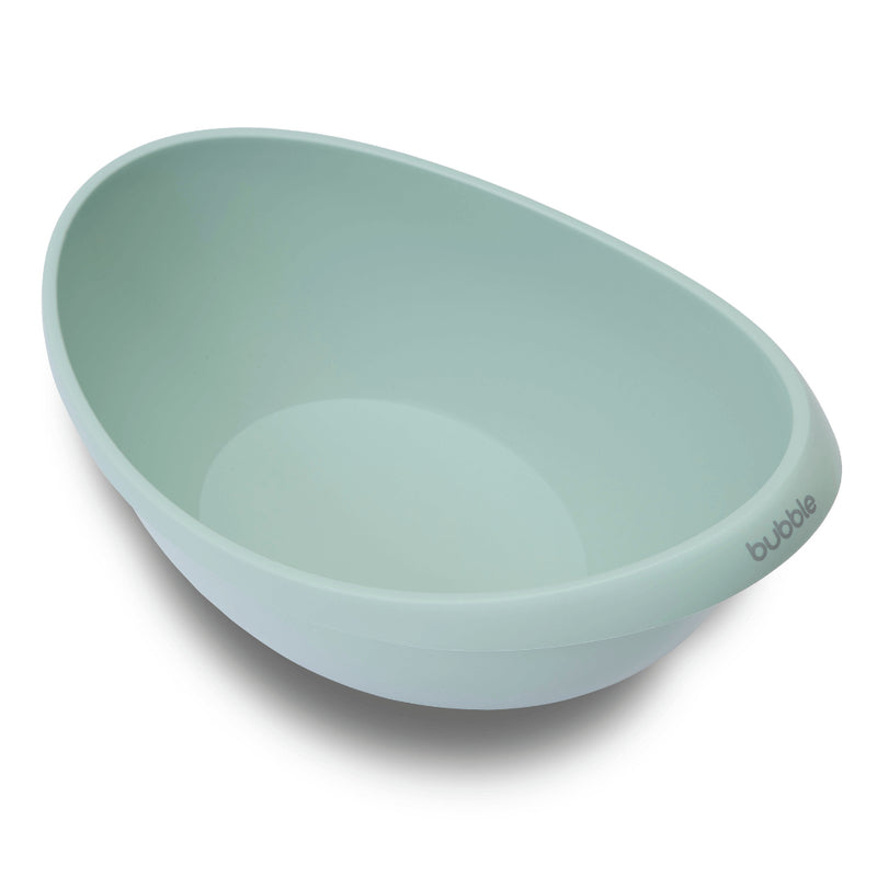 Bubble Cuddle Bath with Newborn Support Insert - Sage