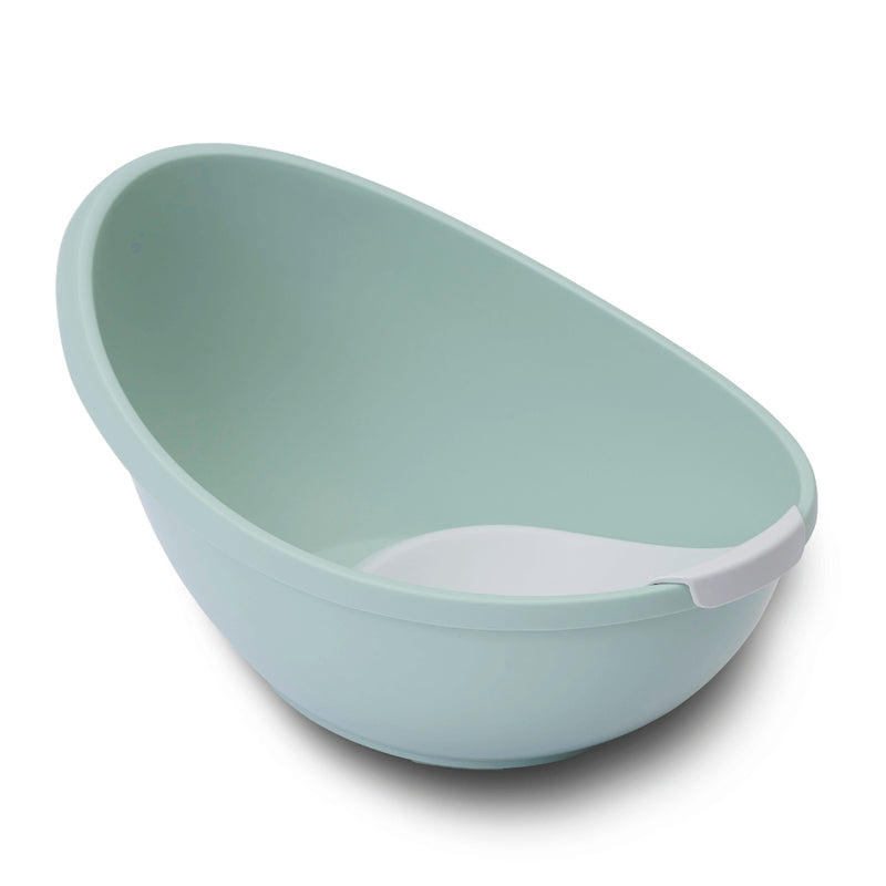 Bubble Cuddle Bath with Newborn Support Insert - Sage