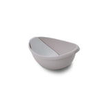 Bubble Cuddle Bath with Newborn Support Insert - Taupe
