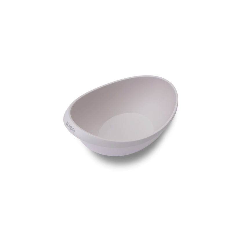 Bubble Cuddle Bath with Newborn Support Insert - Taupe