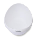 Bubble Cuddle Bath with Newborn Support Insert - White