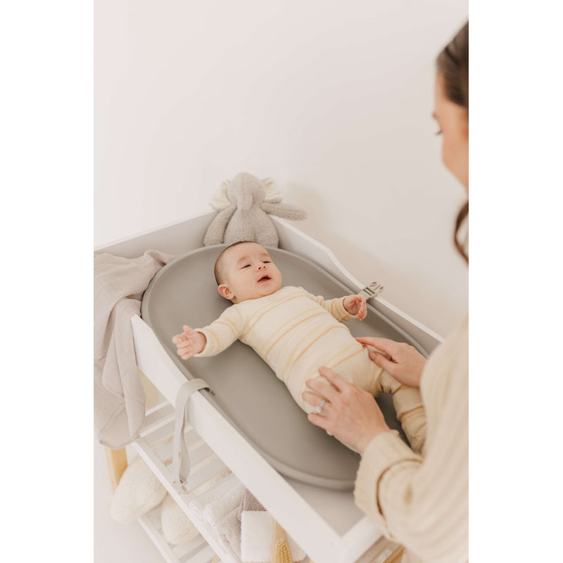 Bubble Cuddle Changing Mat - Grey