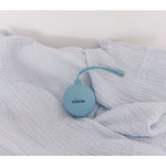 Bubble Silicone Pacifier Holder - Blue