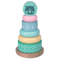 Bubble Wooden Stacking Rings
