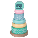 Bubble Wooden Stacking Rings