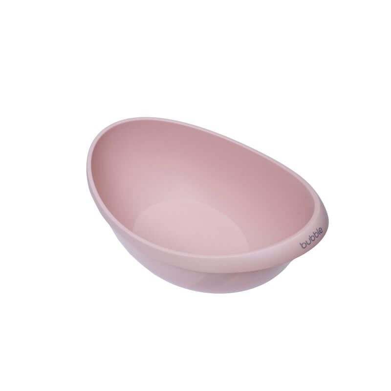 Bubble Cuddle Bath with Newborn Support Insert - Cashmere Pink