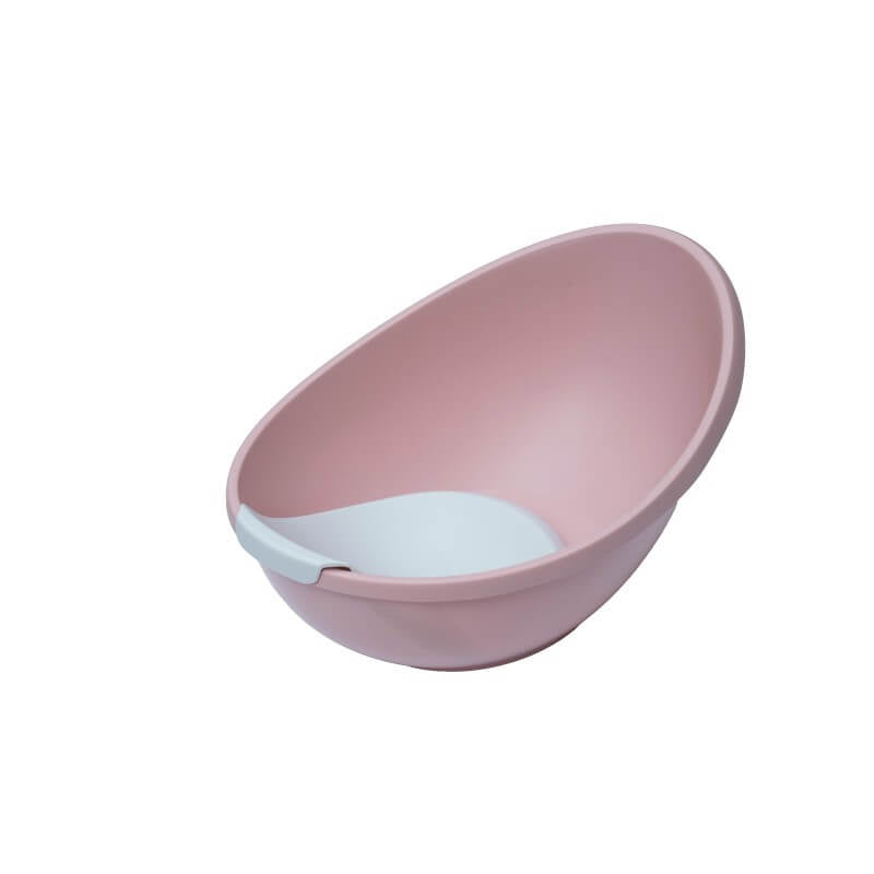 Bubble Cuddle Bath with Newborn Support Insert - Cashmere Pink
