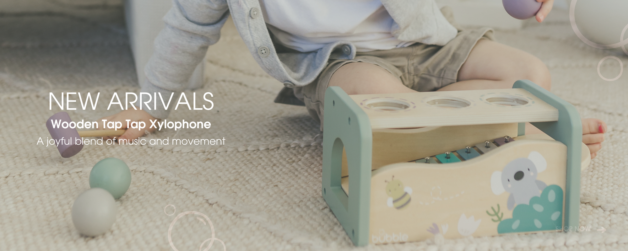 Wooden Tap Tap Xylophone