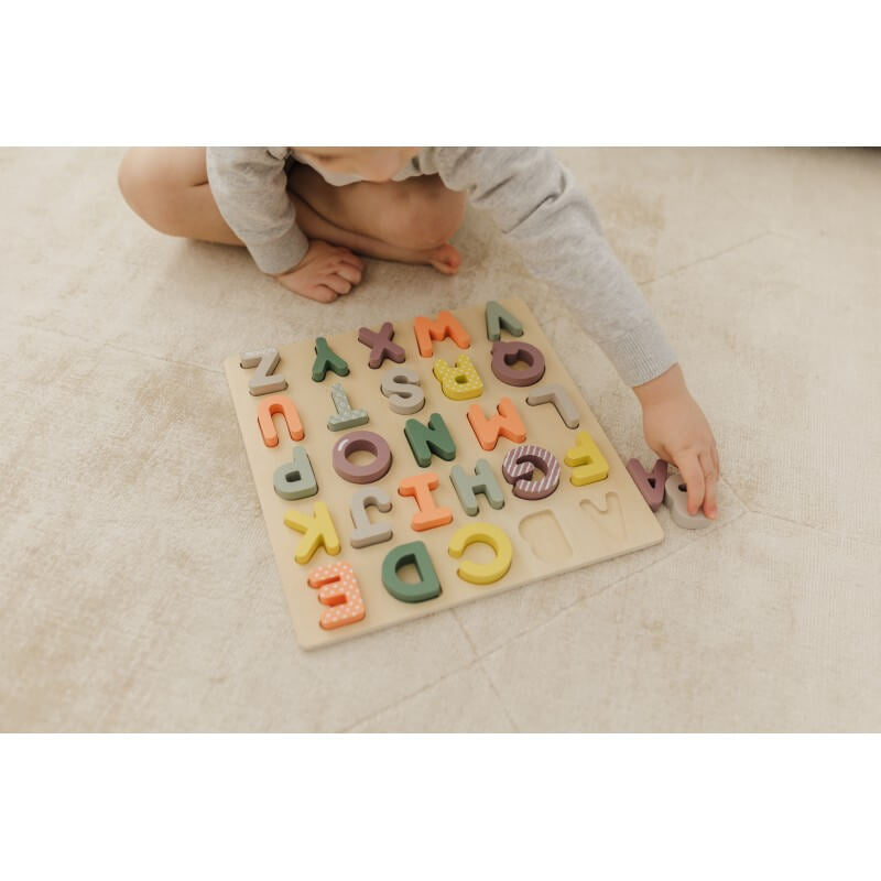 Bubble  Wooden Alphabet Puzzle